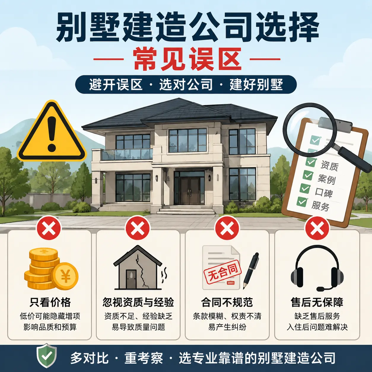 修文 别墅建造公司推荐：了解市场行情与服务内容
