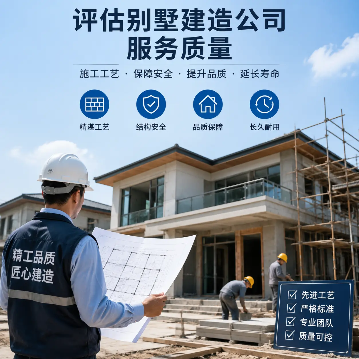 如何评估 修文 别墅建造公司的服务质量？