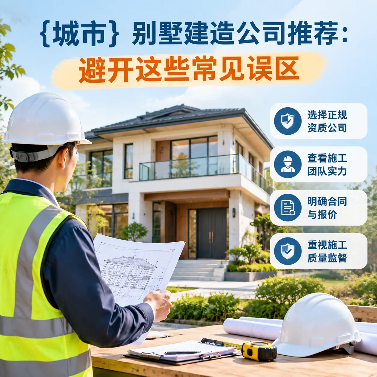 修文 别墅建造公司推荐：避开这些常见误区