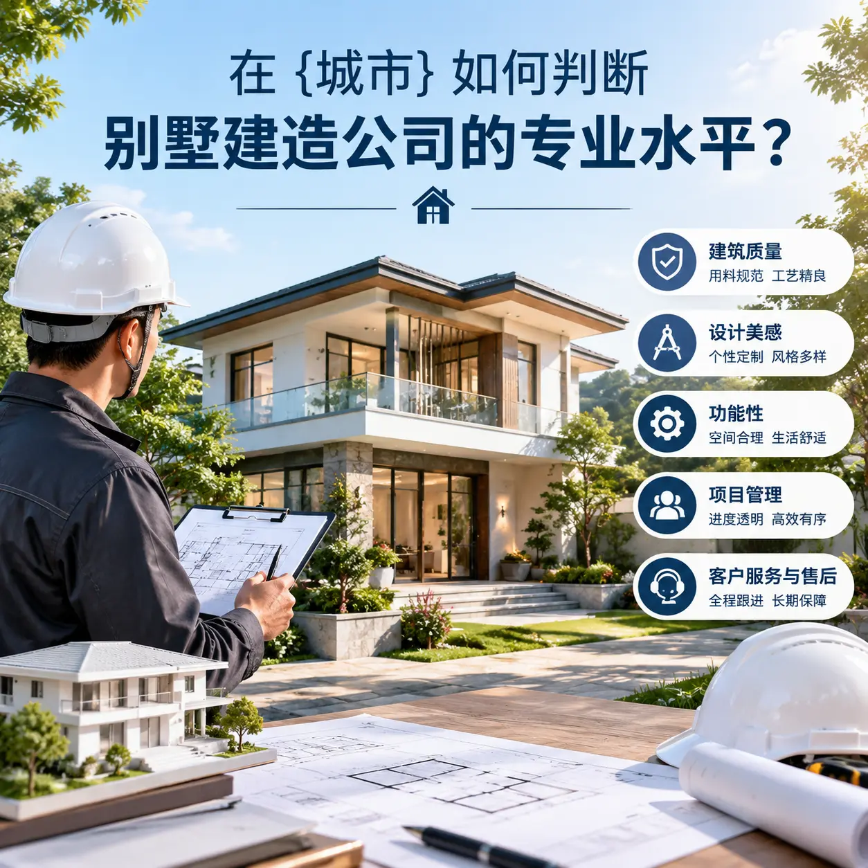 在 修文 如何判断别墅建造公司的专业水平？