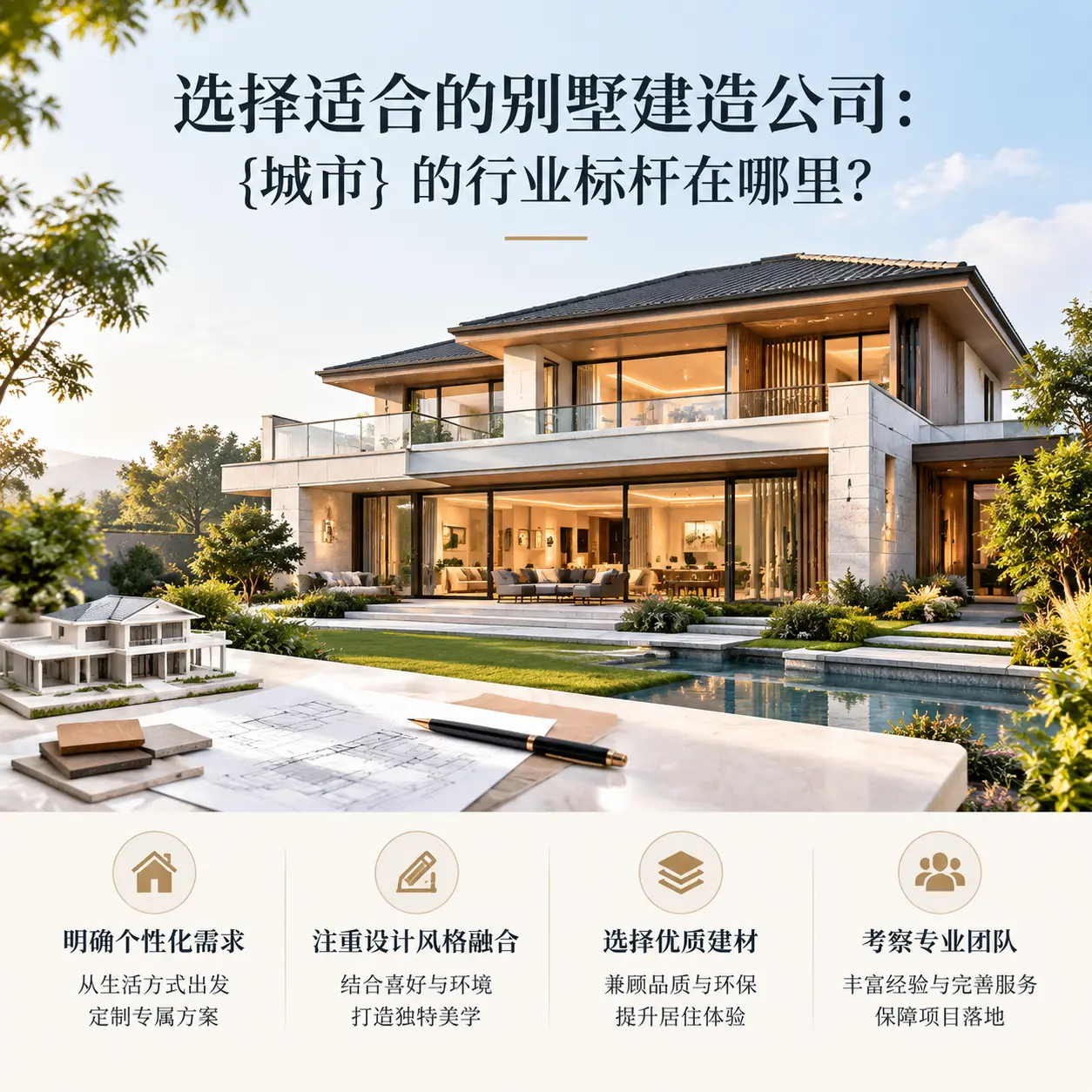 选择适合的别墅建造公司： 修文 的行业标杆在哪里？