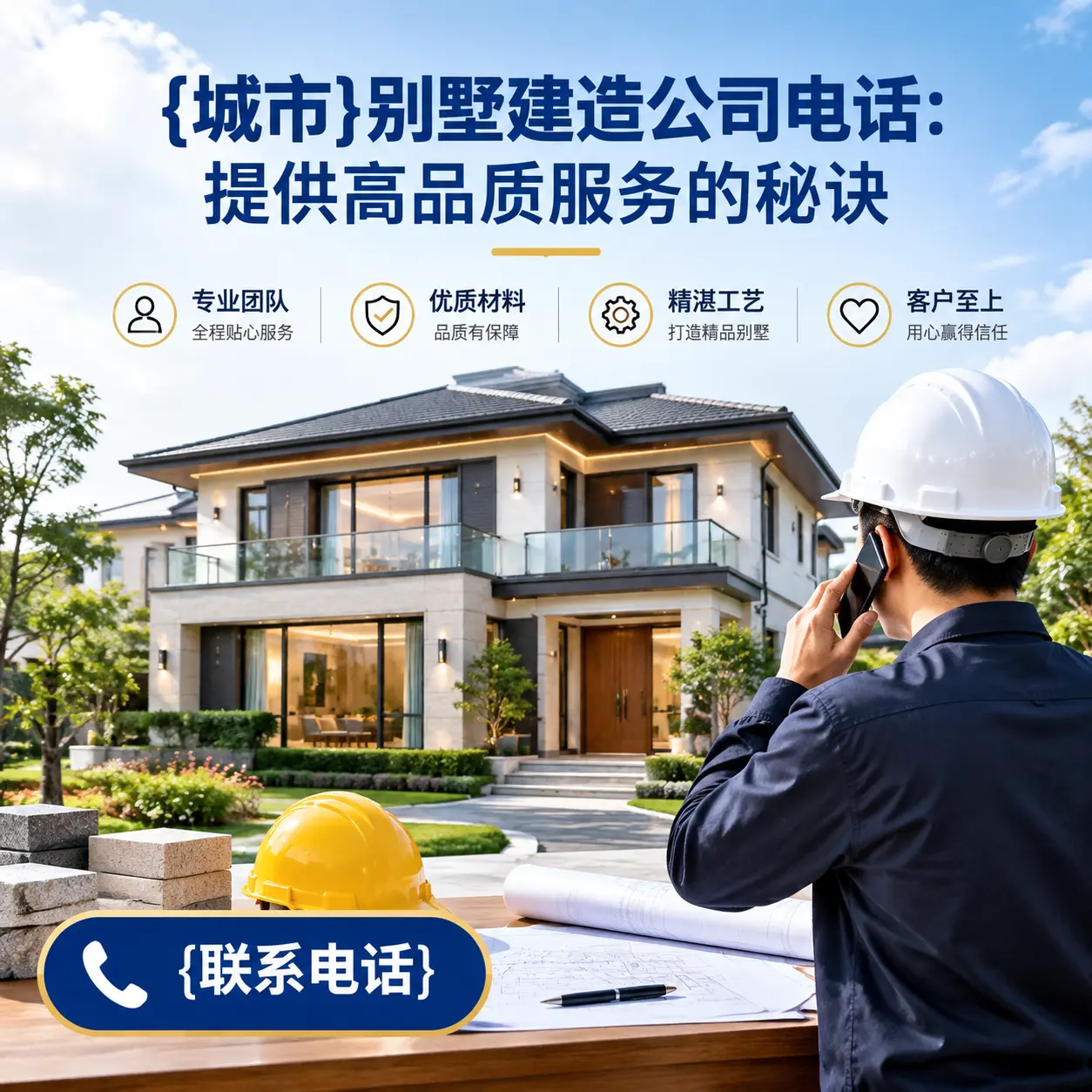 修文别墅建造公司电话：提供高品质服务的秘诀