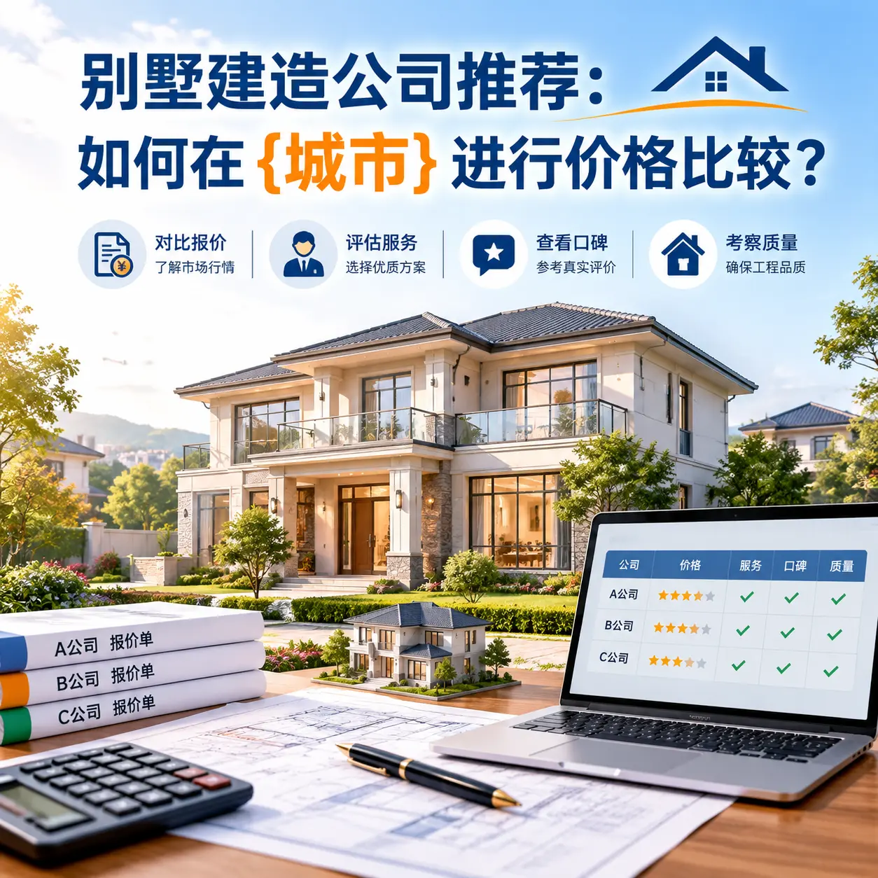 别墅建造公司推荐：如何在 修文 进行价格比较？