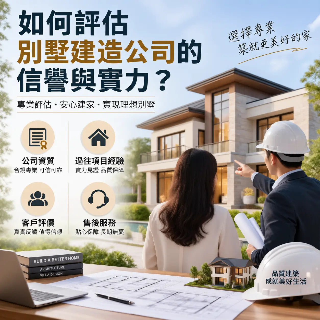 如何评估 修文 别墅建造公司的信誉与实力？