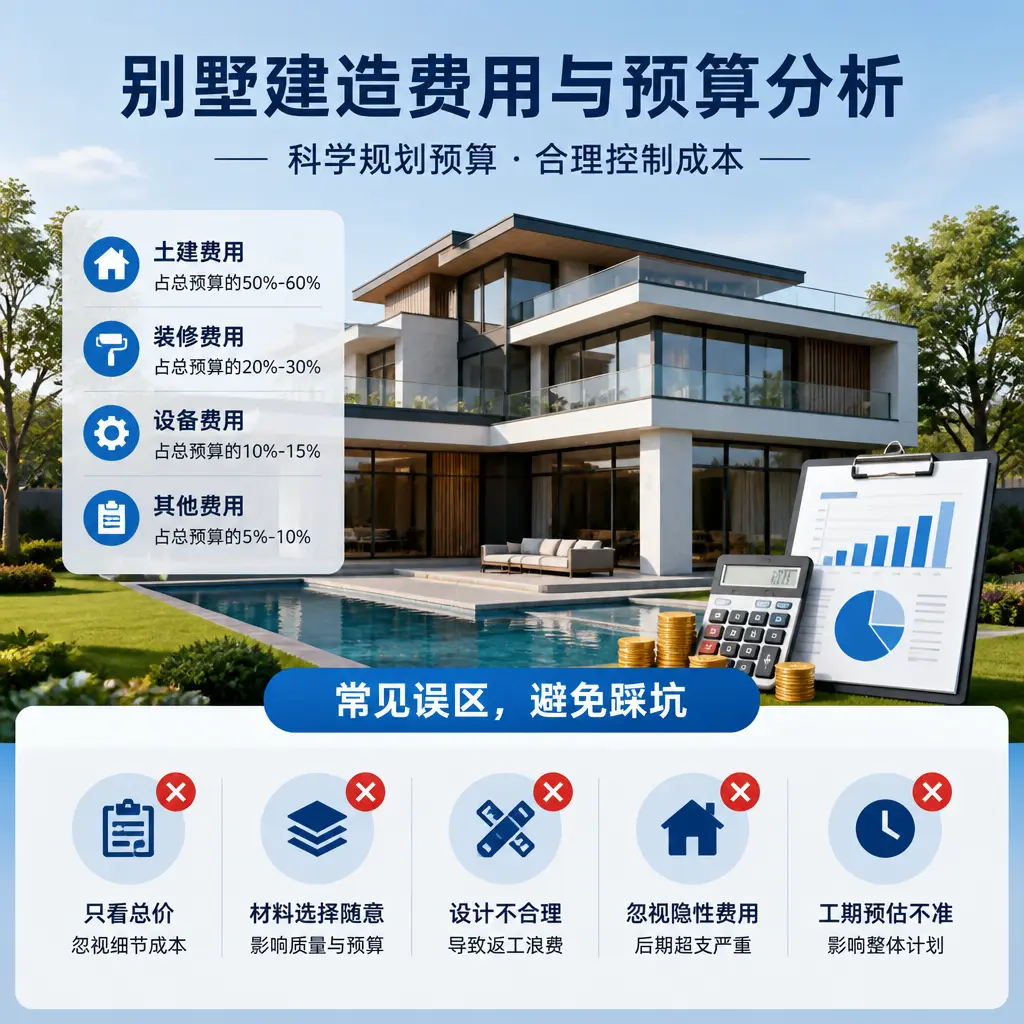别墅建造公司推荐： 修文 建造别墅的费用与预算分析