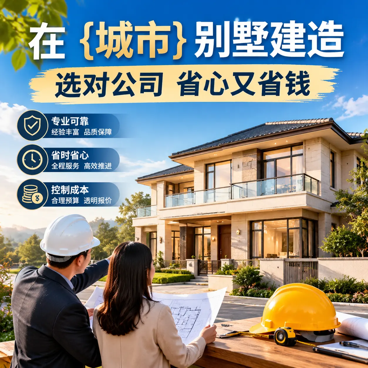 在 修文 别墅建造，选对公司省心又省钱