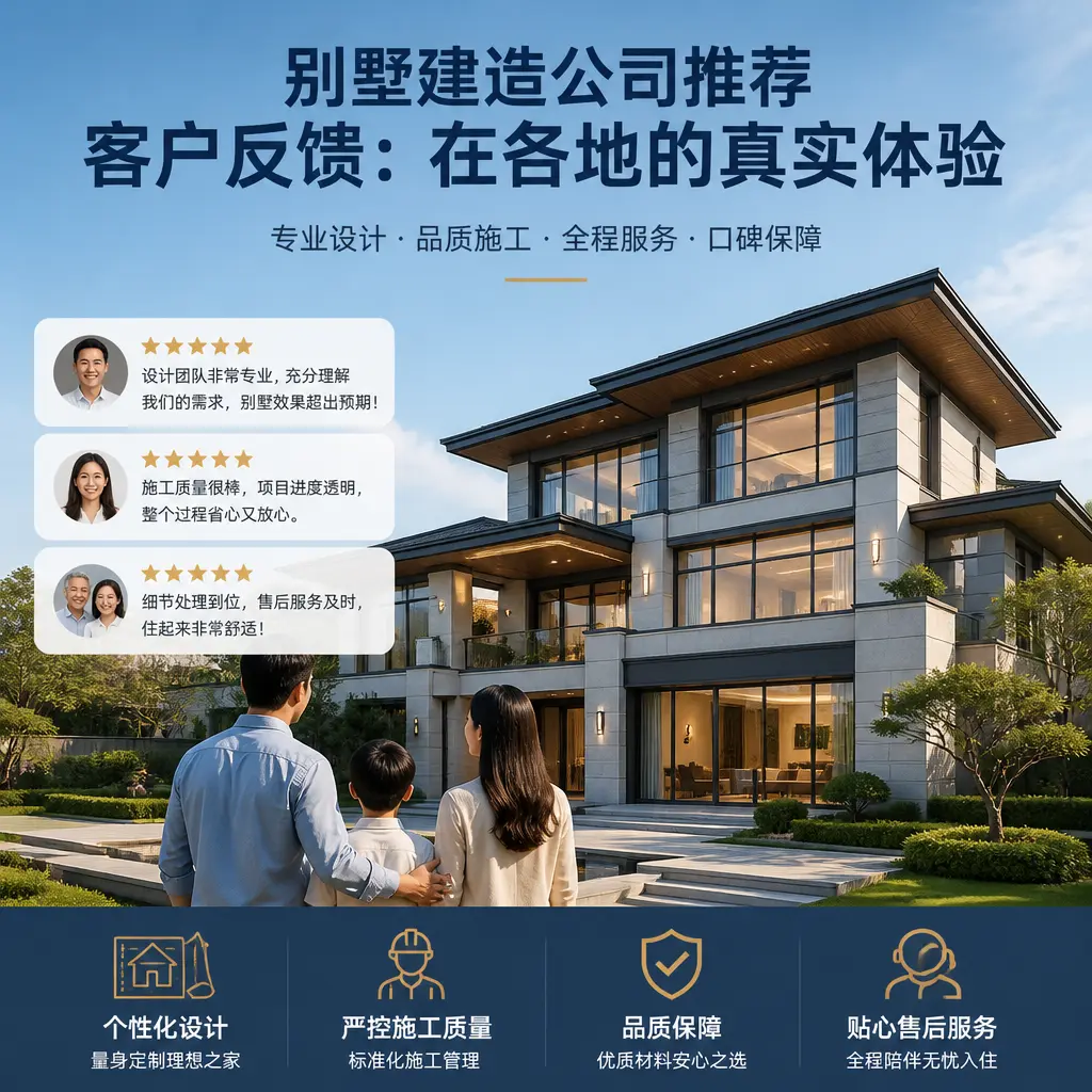 别墅建造公司推荐的客户反馈：在 修文 的真实体验