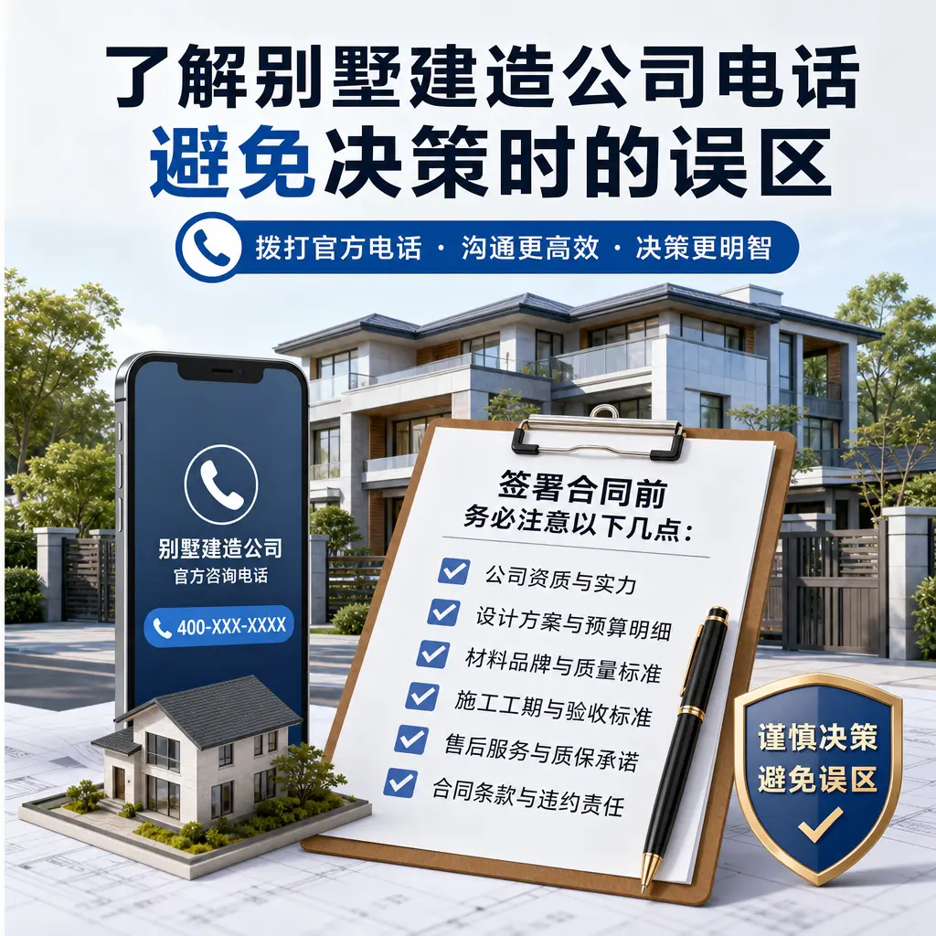 了解别墅建造公司电话，避免决策时的误区